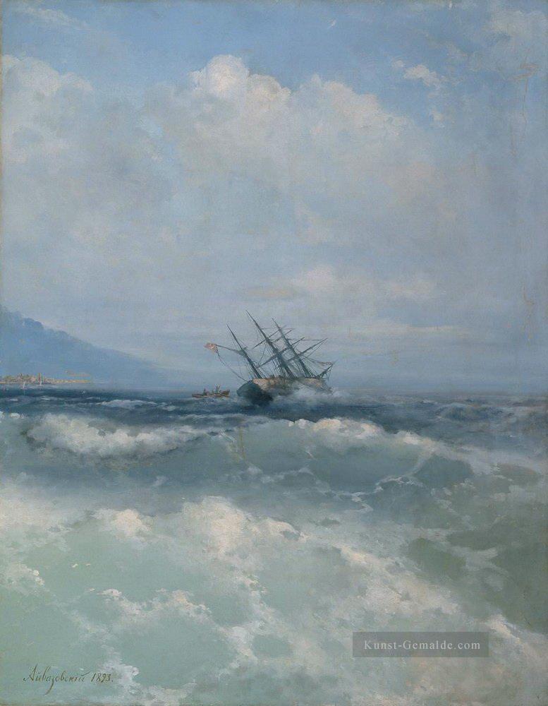 Ivan Aivazovsky die Wellen Meereswellen Ölgemälde